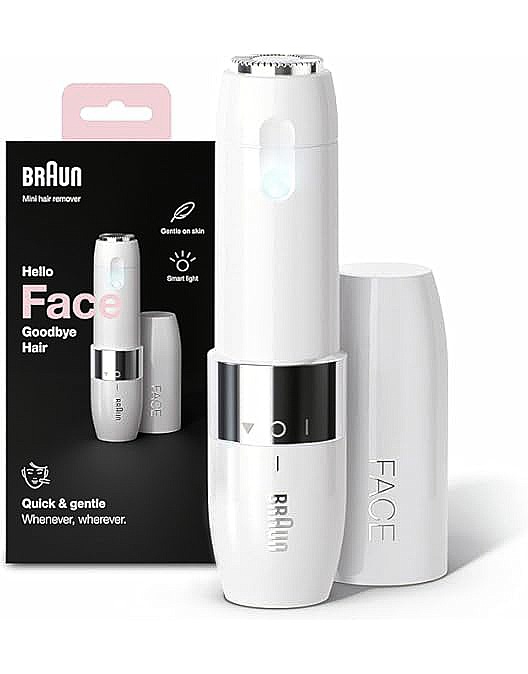 تصویر شیور صورت براون Braun Face Braun Face Mini Hair Remover Smart Light