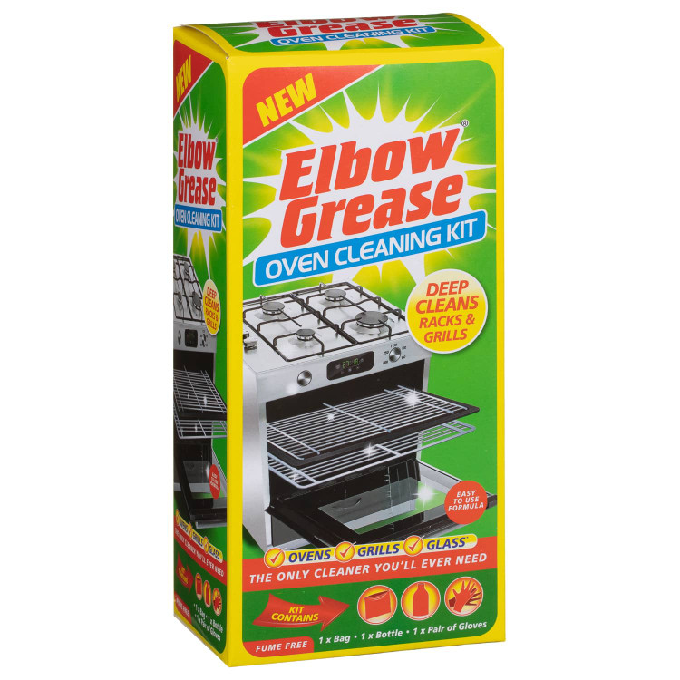 تصویر ست پاک کننده فر البو گریس Elbow grease اروپایی 500 گرم
