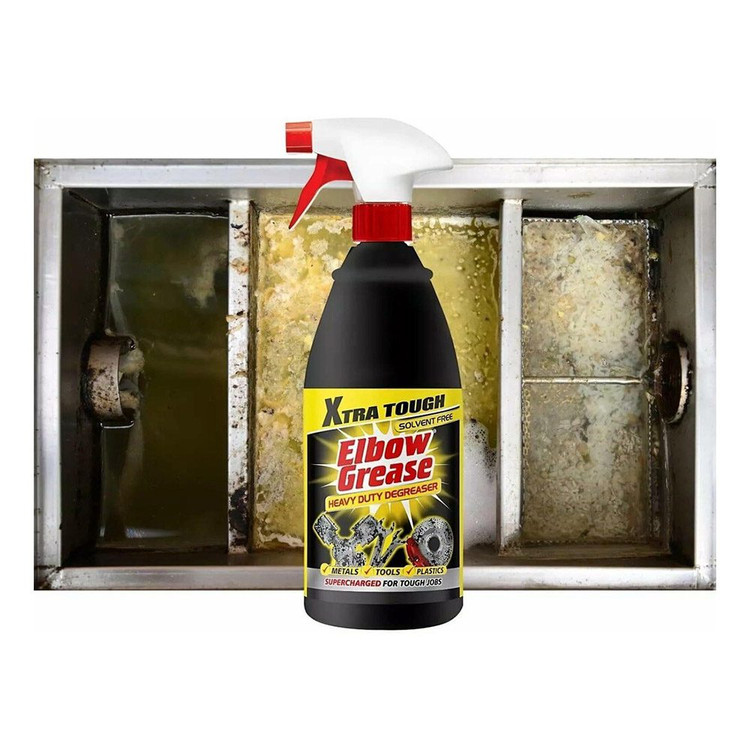اسپری چربی زدا البو گریس Heavy Duty 1 لیتری - جزئیات بسته بندی