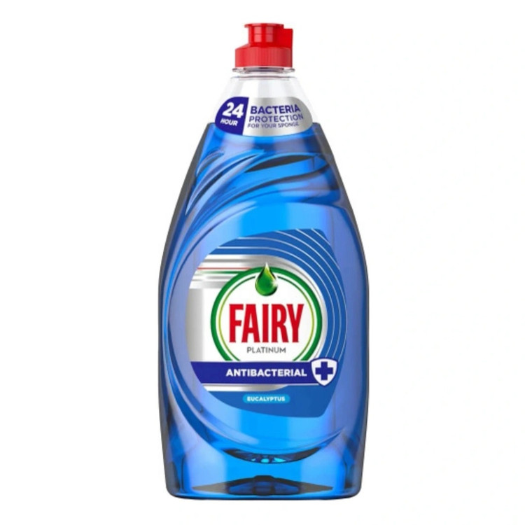 مایع ظرفشویی ضدباکتری فیری مدل Fairy Platinum Antibacterial Eucaly