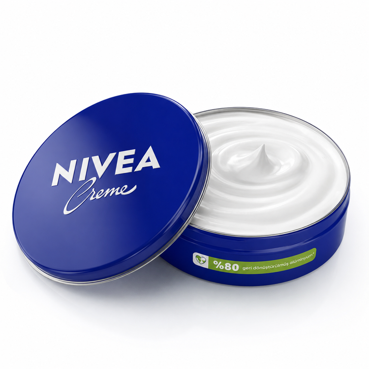 کرم مرطوب کننده نیوآ مدل Creme قوطی فلزی آبی حجم 250 میل