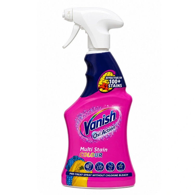 اسپری لکهبر ونیش اکسی اکشن محافظ رنگ لباس Vanish Oxi Action Colours Spray 750ml