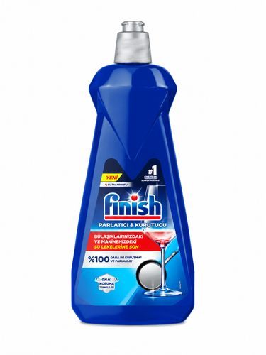 جلادهنده و خشککننده ماشین ظرفشویی 400 میلیلیتر (Finish Rinse Aid & Drying Agent 400ml)