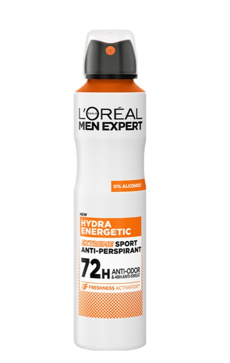 اسپری ضد تعریق مردانه لورآل مدل Men Expert Shirt Protect 72H حجم 250 میل